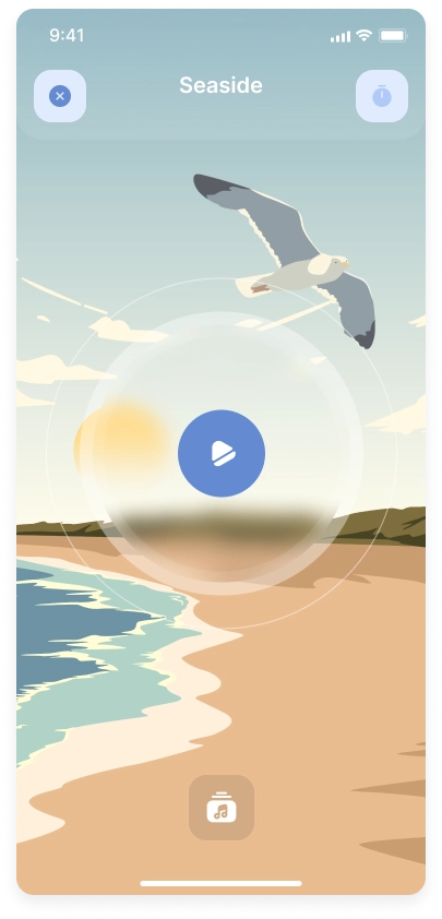 Seaside player